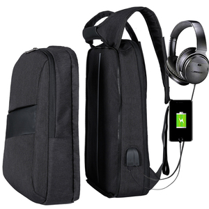 Tùy Chỉnh Người Đàn Ông Của Máy Tính Xách Tay Ba Lô Với USB Tính Năng Chống Trộm Oxford Chất Liệu Mô Hình Hình Học Polyester Lót Cho Kinh Doanh Du Lịch - Product Image 1