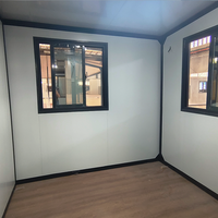 Casa Contenedor Plegable Instantánea, Habitación Móvil Portátil, Mini Casa Prefabricada para Oficina Personal en el Patio Trasero, Lista para Habitar
