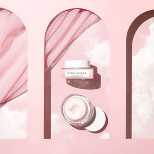 Ezreeal nhãn hiệu riêng chăm sóc da phát sáng thực vật tự nhiên chiết xuất màu hồng đám mây tăng Mặt Kem - Product Image 3