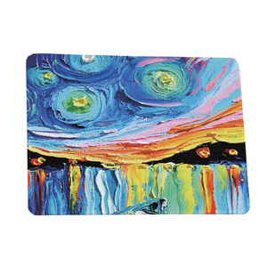 Giá rẻ nhất phẳng sublimable tùy chỉnh kích thước biểu tượng cao su tổng hợp vật liệu cao su mouse pad chuột chơi game - Product Image 1