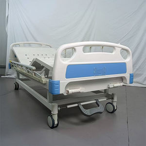 Letto Ospedaliero Regolabile Manualmente con Doppia Manovella e Schienale Personalizzabile per Cliniche e Centri Sanitari - Product Image 2