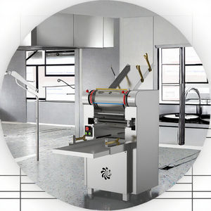 Máquina de fideos húmedos completamente automática multifuncional, laminadora de masa de prensado de fideos frescos, molino de <span class=keywords><strong>harina</strong></span> de <span class=keywords><strong>Pizza</strong></span> integrado - Product Image 2