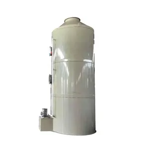 Industrial acid gas absorption tower/wet spraying purification tower PP/wet spraying purification tower