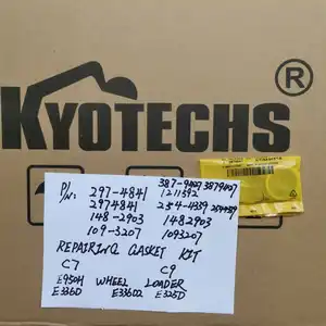 Joint torique d'injecteur de haute qualité C7 C9 C13 C15 3126 3126B pour Kit de joint d'injecteur de carburant CAT d'excavatrice Caterpillar