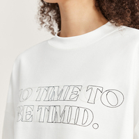 INFLATION lettre personnalisée broderie hommes Boxy Fit t-shirt Streetwear fabricant poids lourds T-shirts pour hommes