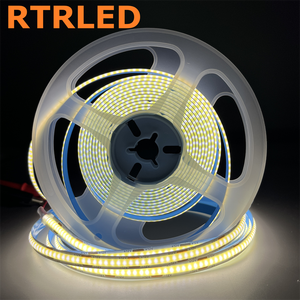 Striscia <span class=keywords><strong>LED</strong></span> Flessibile COB 5V 12V 24V 8mm 320LED/m Dimmerabile 3000K 4000K 6000K, Nastro Luminoso Lineare 5m 10m per Ambienti - Product Image 5