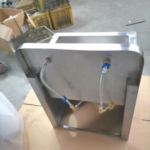 Évier simple en acier inoxydable 304 Changwang à double trou pour hôpital, école, salle blanche - Product Image 3