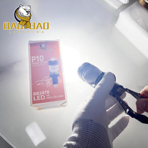 BAOBAO P10 Auto faro bombilla Super brillante cohete faro accesorios 60W lámpara frontal Kit coche LED H4 LED faro impermeable - Product Image 6