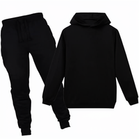 Ensemble 2 pièces sweat-shirt et pantalon de survêtement pour enfants, style décontracté ample, collection automne, unisexe, coupe oversize, coupe courte