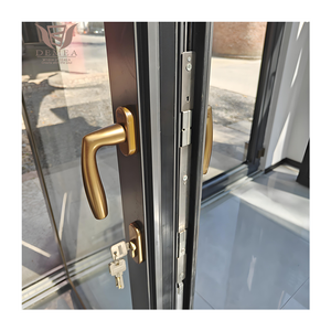 Demea Khung kính gấp cửa gấp gấp cửa ba lần trong nhà gấp cửa nhôm với an ninh - Product Image 5