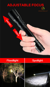 Производитель, Аккумулятор <span class=keywords><strong>AA</strong></span>, супер яркий Карманный Маленький Taschenlampe, фонарик, световой зум, linterna, металлический светодиодный Мощный мини-фонарик EDC - Product Image 5