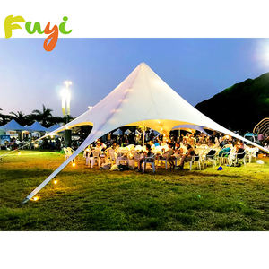 Grande tente de fête en forme d'étoile de mariage Tente extérieure pour événements Protection solaire Pergola Star Marquee Camping Shand - Product Image 4