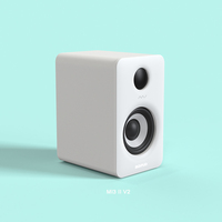 Midiplus MI3 V2 Paire Professionnelle d'Enceintes de Monitoring Actives pour Studio d'Enregistrement, Enceinte Hifi Bibliothèque Complète pour Studio Audio
