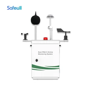 Safewill China Supplier Dust Monitoring Equipment Air Quality Monitor Pm2.5/Pm10/TSP Dust Monitor