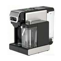 Machine à café Dolce Nesp Pod 3-en-1 semi-automatique multifonctionnelle électrique en plastique, 19 bars de pression, carton de lait français