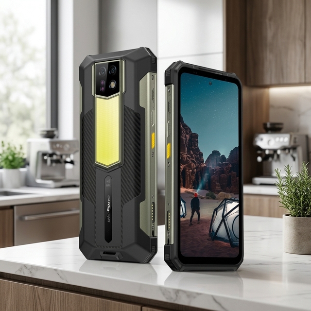 Global Version Ulefone Armor 24 12GB+256GB Rugged Phone Side Fingerprint 22000mAh 6.78 Inch Android 14 4G Mobile Phone