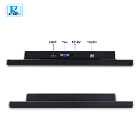 RCOMPT Personaliza Pantalla Industrial de 15.4 Pulgadas Android Rockchip, PC Táctil Todo en Uno, Panel PC N100, PC Industrial IP65