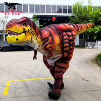 Costume de dinosaure réaliste pour adulte, Costume de dinosaure de marche animatronique