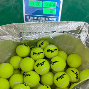 Balles <span class=keywords><strong>de</strong></span> tennis <span class=keywords><strong>de</strong></span> qualité supérieure avec logo personnalisé, taille et <span class=keywords><strong>poids</strong></span> officiels, en feutre durable, pour entraînement et matchs en club – Fournisseur direct usine - Product Image 4