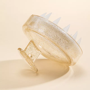 Brosse à <span class=keywords><strong>cheveux</strong></span> transparente Wanmei avec shampooing, brosse de soin du cuir chevel, brosse exfoliante pour le cuir chevel, masseur pour le cuir chevel, brosse à <span class=keywords><strong>cheveux</strong></span> pour shampooing - Product Image 2