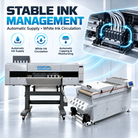 Imprimante DTF HANYING HY-6804 680 mm rouleau à rouleau avec 4 têtes Epson I3200-A1, encre CMYK et blanche pour impression par transfert sur film PET et vêtements