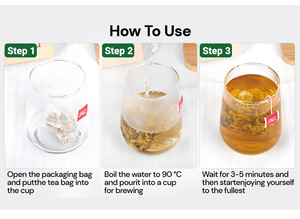 Té Oolong de Invierno con Sabor Dulce a Melón, Limón y Hoja de Loto, Té Saludable Fermentado en Caja y Botella para Adelgazar en Invierno - Product Image 6