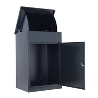 Cajas de seguridad personalizadas, buzón de correos de metal para exteriores, buzón de correo Extra grande, buzón de entrega en el porche, caja de entrega de cartas
