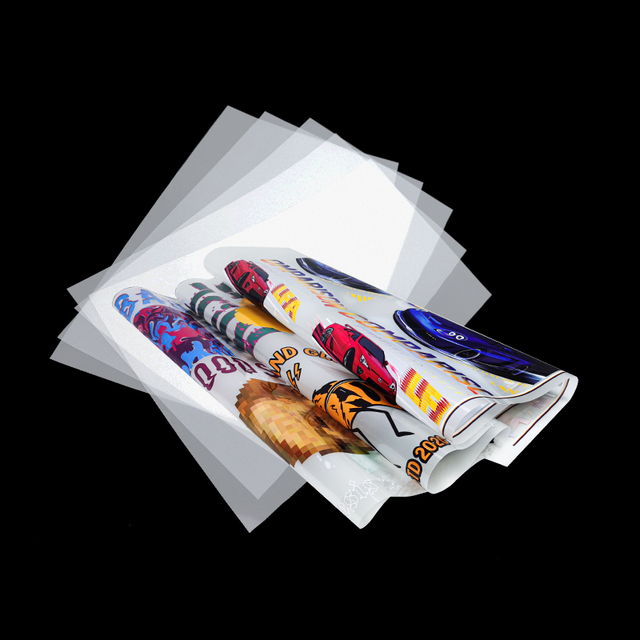 Custom Double Matte Paper Dtf A3 A4 Roll Hot /cold Peel Heat Transfer Dtf Pet Film Sheets for Inkjet Printer T-shirt Printing