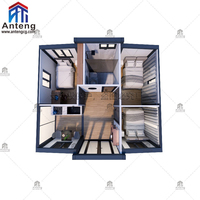 Nouvelle maison modulaire de luxe en kit de 40 pieds, conteneur extensible, maison préfabriquée en conteneur