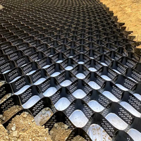 Высокопрочная геосетка из HDPE с сотовой структурой |   Экологичное решение для укрепления мягких грунтов на автомагистралях и железных дорогах