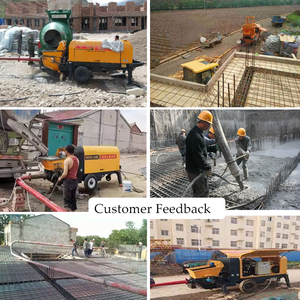 Werksverkauf Kleine mobile Mini-Fernbedienung Dieselbe ton pumpe Fern transport Beton pumpe LKW - Product Image 3