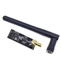 Module émetteur-récepteur RF NRF24L01+PA+LNA de haute qualité avec antenne 2.4G, portée longue distance 1100 mètres, module électronique