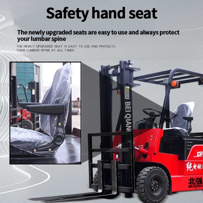 Hot Sale Beiqiang Electric Forklift 2.5t/3ton/1ton Lifting 3meter with ...
