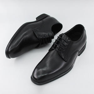 Chaussures habillées de créateur italiennes haut de gamme pour hommes en cuir avec texture de veau gaufré – Chaussures habillées et Richelieu en cuir pour hommes - Product Image 3