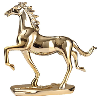 Figurine d'animal en résine haut de gamme, luxe léger, marque Haoxuan, 23,5x26x10cm, décoration de bureau, étude, imperméable, objet de collection artistique