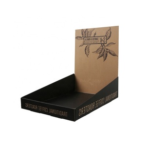 Custom Retail Shop Point of Sale Countertop Coffee Paper Cardboard Counter Display <b>Box</b> for Coffee Beans - Product Image 3