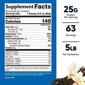 Oem תוספת אישית אבקת חלבון 80 בודדים בודדים בודדים להתרכז 100% חלבון מי גבינה סיטונאי חלבון מי גבינה - Product Image 5