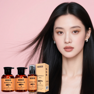 YOGI CARE Marula Oil Champú hidratante sin silicona Acondicionador Juego de suero reparador para el cabello - Product Image 1