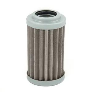 100 Micron Ethanol Fuel Compatible Mesh Fuel Filter Element E85 GAS Each Fuel Filter AN6 / AN8 / AN10 Inline