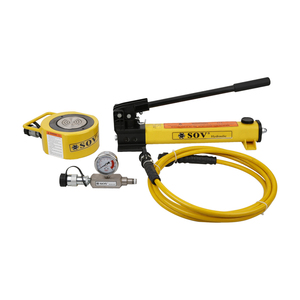 แม่แรงไฮดรอลิก 100 ตัน 700 บาร์ ENERPAC รุ่นเดียวกัน แบบ Ultra Low Height Single Acting SOV-RSM-1000 โครงเหล็ก สูงปิด 85 มม. - Product Image 1