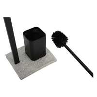 Brosse de toilette en métal moderne personnalisé monté en coin porte-mouchoir pour appartement salle de bain cuisine hôtel salle à manger