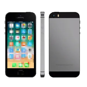IPhone 5 5c 5s için toptan akıllı telefon yüksek kaliteli orijinal Unlocked kullanılan cep telefonları
