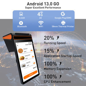 Terminal POS Portátil Hanbu de 8 Pulgadas con Android GMS, 4G, Wifi, Impresora Térmica de Recibos, Sistemas POS, Caja Registradora - Product Image 4