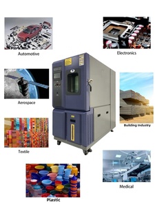 Tùy chỉnh kỹ thuật số máy tính để bàn liên tục buồng thép không gỉ Nhà kính dễ dàng LCD hiển thị nhiệt độ phòng/khí hậu thử nghiệm 1 năm - Product Image 6