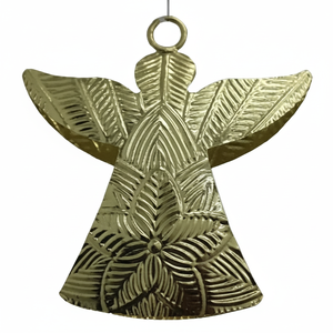 Arbre de noël suspendus ange ornements Figurines en métal décoratif vacances luxe festif à la main maison fête cadeaux - Product Image 1