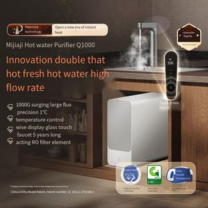 Purificateur d'eau chaude instantanée Mijia Q1000 CN 1000G à grand débit, filtre à eau RO sans réservoir sous évier - Product Image 3