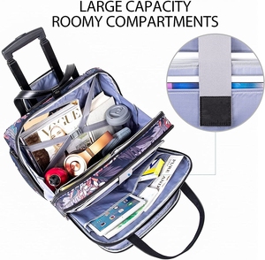 Túi Đựng Laptop Có Bánh Lăn Mẫu Miễn Phí, Túi Hành Lý Du Lịch Cao Cấp Phù Hợp Với Máy Tính Xách Tay Inch Chống Nước Qua Đêm - Product Image 3