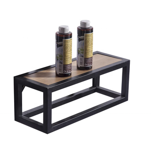 <span class=keywords><strong>Bagno</strong></span> di casa mobili in legno di quercia parete appesa vanità del <span class=keywords><strong>bagno</strong></span> con lavandino - Product Image 6