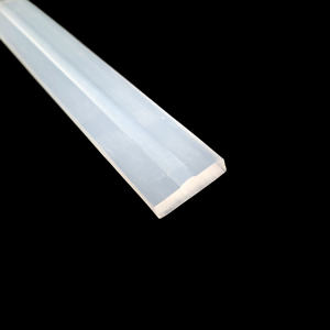 شريط مطاطي مخصص الحجم من السيليكون/إي بي دي إم للاستخدام المنزلي، شريط عازل مسطح مبثوق، دائري/مربع/مستطيل، مطاط سيليكون أحمر - Product Image 1