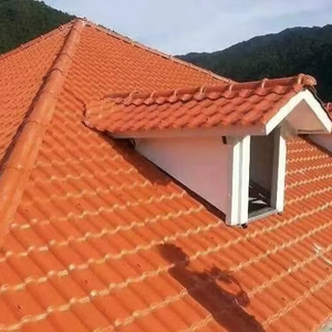 Tejas de PVC ASA Resistentes a los Rayos UV, Ligeras, Ignífugas, con Aislamiento Térmico, Láminas de Techo UPVC de Color Estable para Residencias - Product Image 1